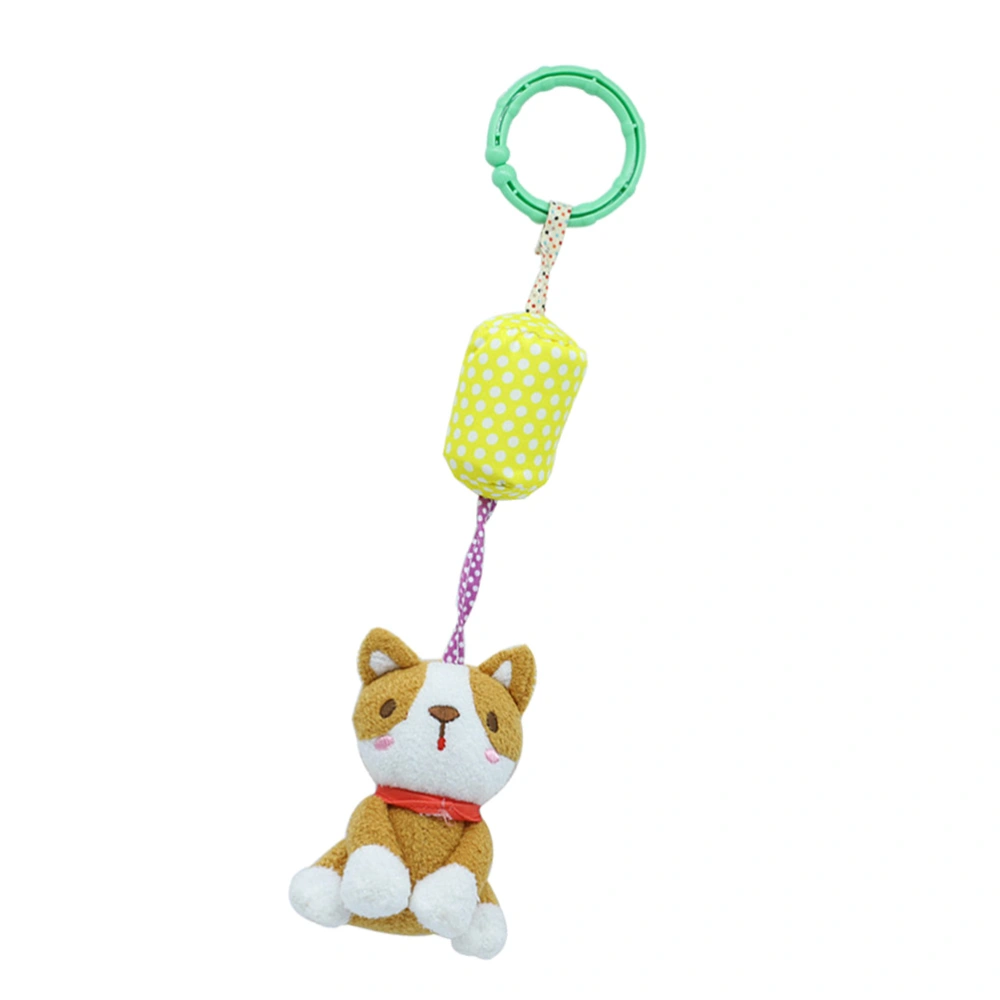 Wind Chime Animal Bed Bell Car Wind Bell Dog Cartoon Baby Stroller Pendant Decor Car Wind Chime Rattle for Kids