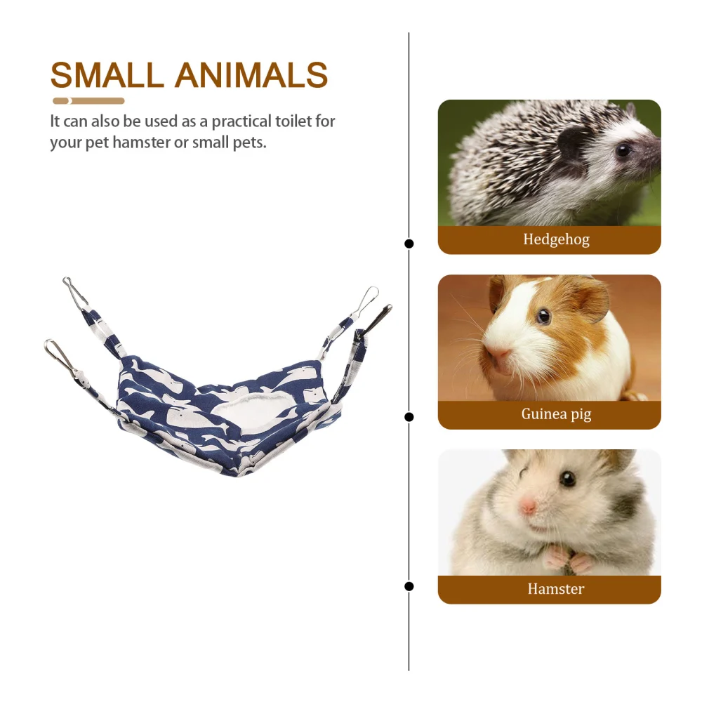 Interesting Chinchilla Bed Comfortable Hamster Hammock Suspending Guinea Pig Bed