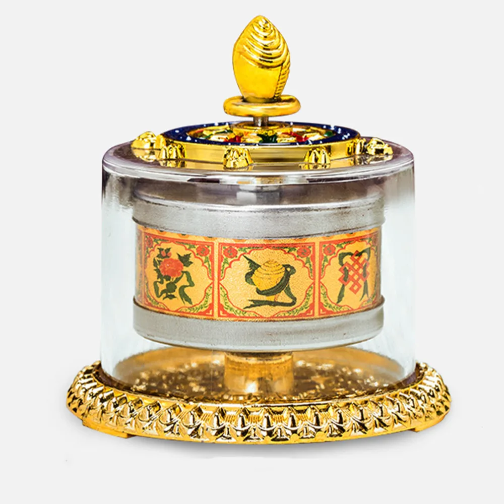 Decorative Prayer Wheel Adornment Car Prayer Wheel Decoration Buddhist Prayer Wheel Decor