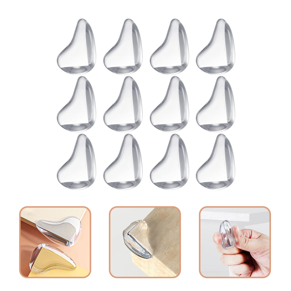 12pcs Corner Protector Transparent Baby-proof Corner Guards Baby Corner Edges Guards