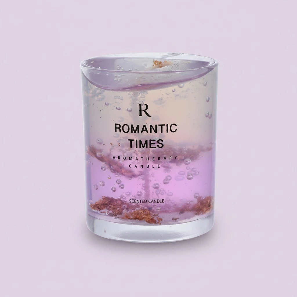 1Pc Delicate Scented Candle Unique Aromatherapy Candle Soothing Fragrance