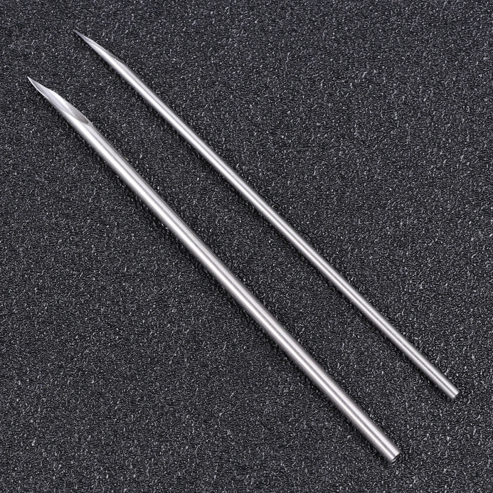2 Boxes Sterile Disposable Body Piercing Needles Stainless Steel Permanent Makeup Needles Equipment (1 Box 14G and 1 Box 16G)