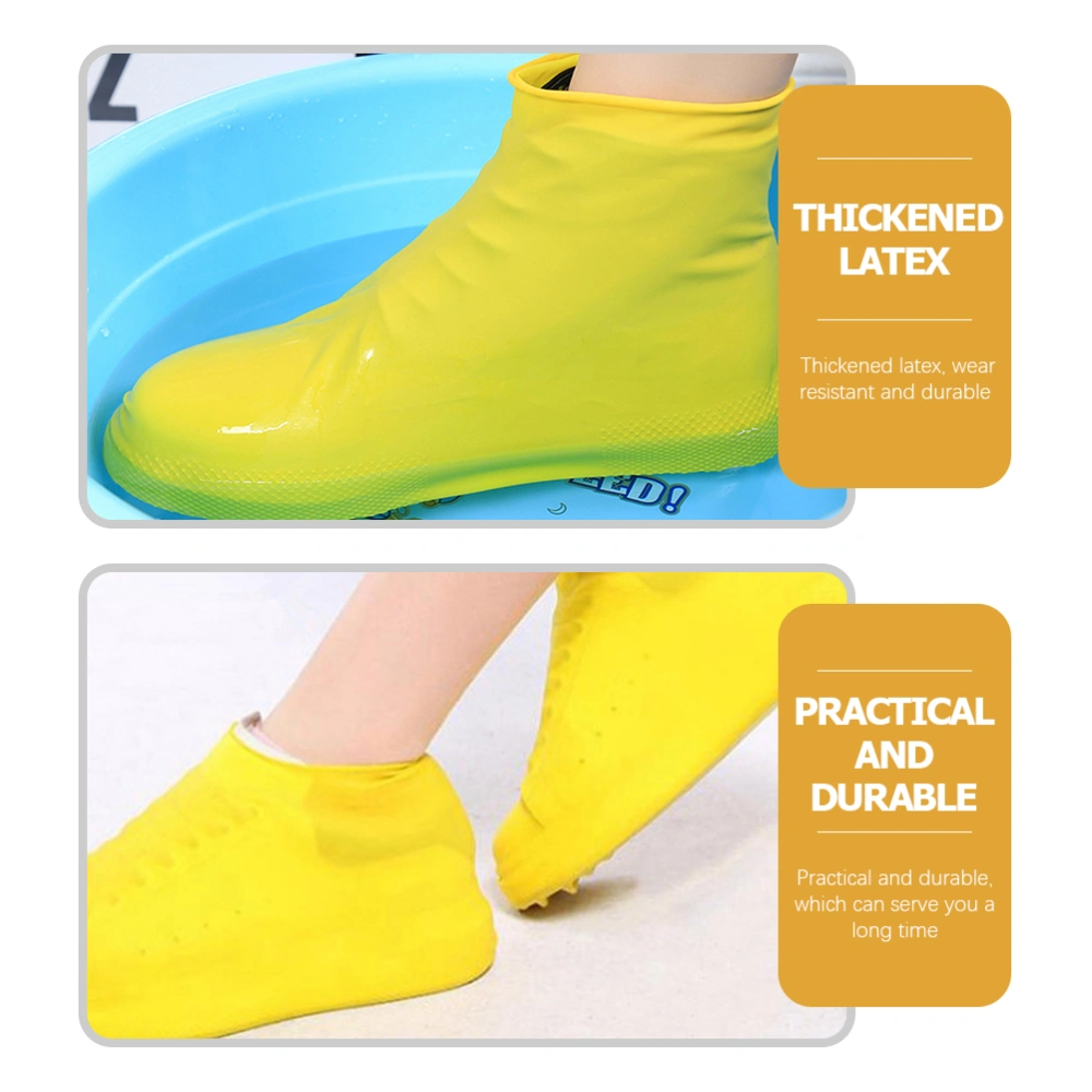 2 Pairs of Professional Shoes Protectors Convenient Rain Shoe Covers Rain Shoe Protectors