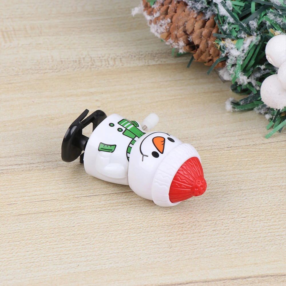 3pcs Funny Christmas Gift Elk and Snowman Walking Props Model Clockwork Toys Santa Shaking Head Wind-up Toys Party Favors Party Supplies for Kids Child(1pc for Each Pattern)