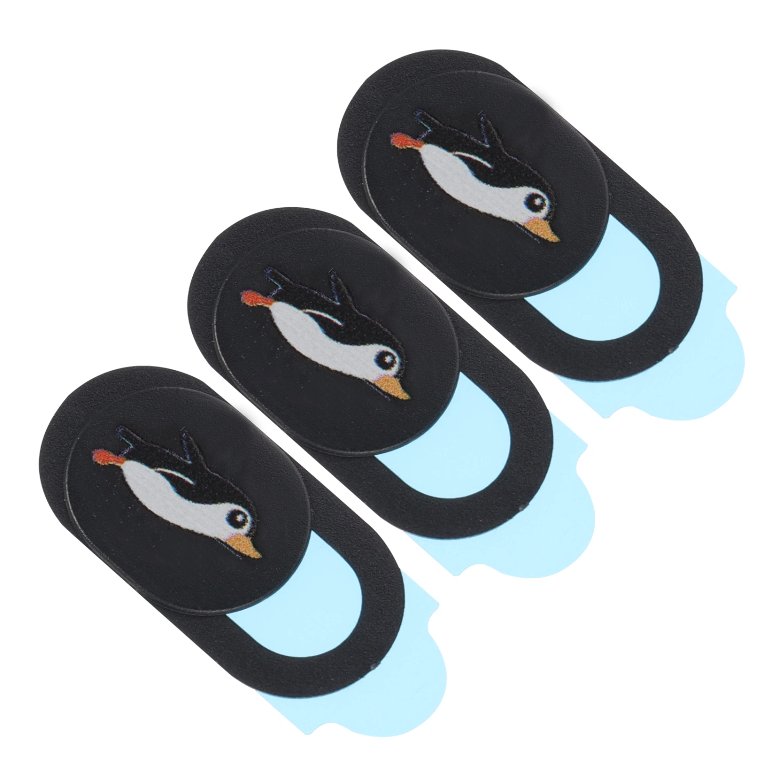 3Pcs Webcam Covers Penguin Design Webcam Covers Anti Peeping Privacy Covers