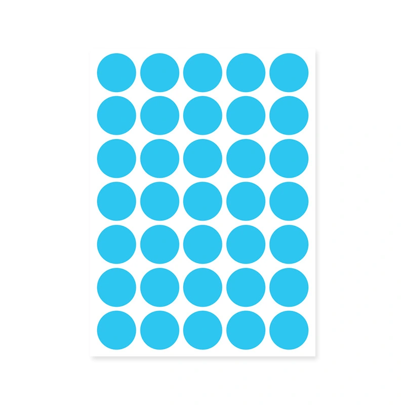 420pcs Color Coding Labels Colored Round Stickers Circle Dot Stickers for Sealing