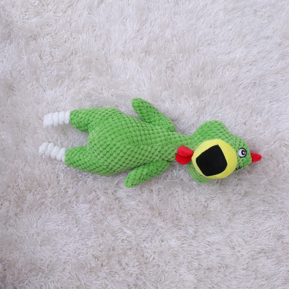 Screaming Chicken Pet Dog Toys Green Chick Sound Squeaky Toys Chew Bite Toy Doll Pet Supplies
