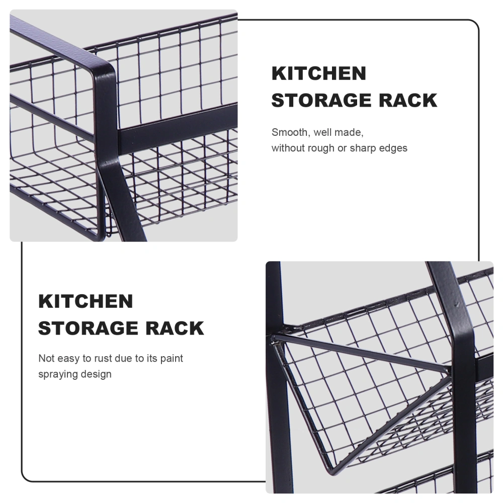 Kitchen Storage Racks Three-layer Seasoning Bottle Rack Practical Storage Holder