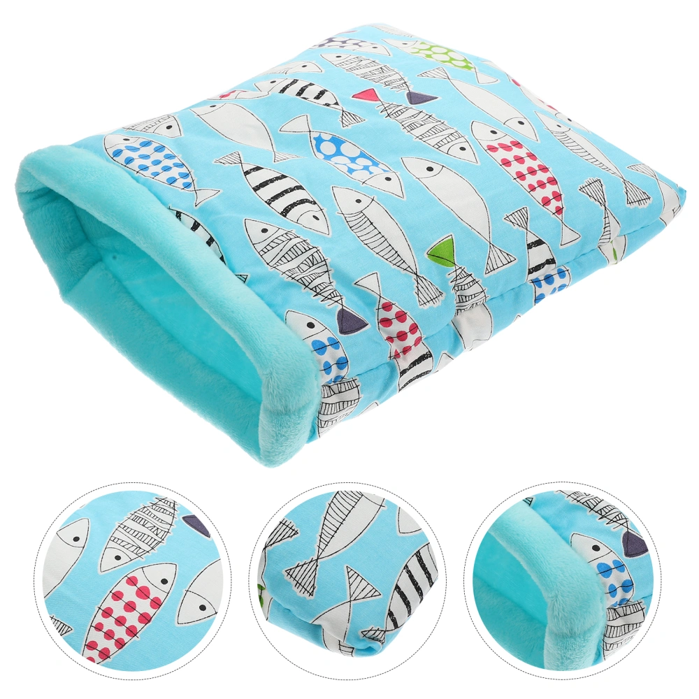 Sugar Glider Pouch Guinea Pig Bed Hamster Sleep Bag Hamster Cotton Hideout Sugar Glider Toy