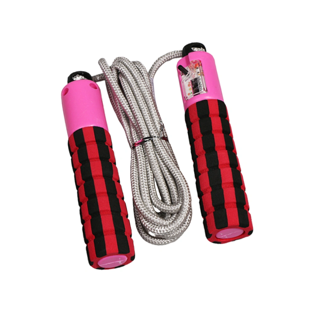 1PC Automatic Counting Jump Rope Skipping Rope Fitness Workout Sports Accessories for Gym Training Game (Random Color)