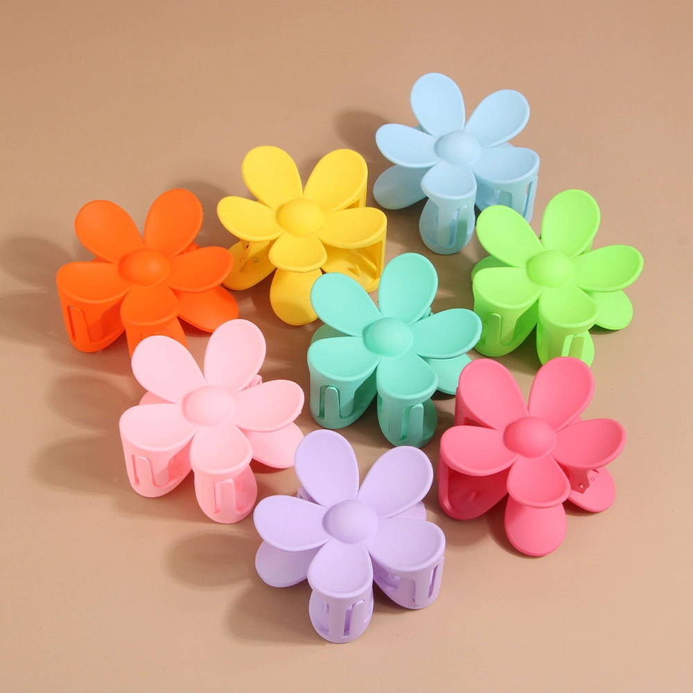 16pcs Flower Clips Flower Claw Clips Decorative Hair Clips Fashion Hair Claw Clips