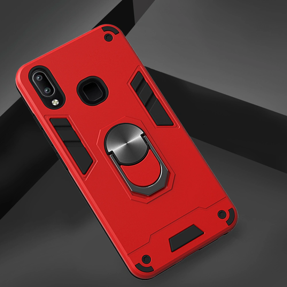 Phone Case with Rotating Magnetic Ring Phone Shell Compatible for Vivo Y91/Y95