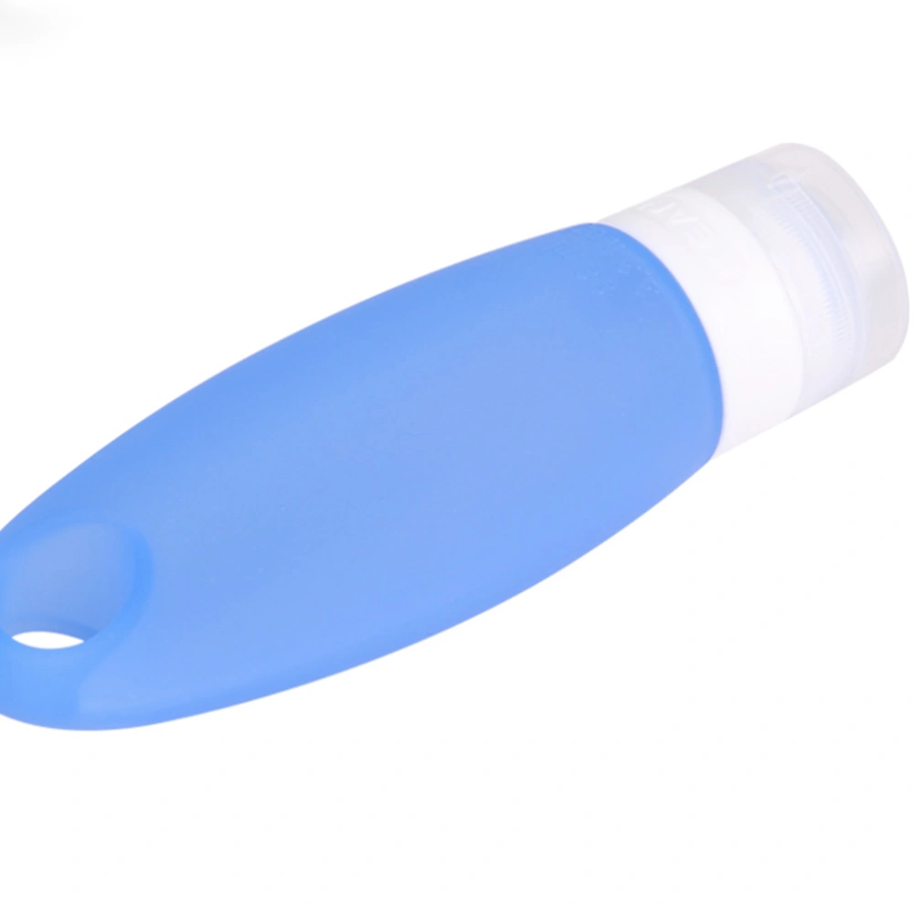 Portable Travel BottleRefillable Container Countertop Shampoo Lotion Shower Gel Liquid Soap Container Travel Accessories with Hanging Hole(Red White and Blue)