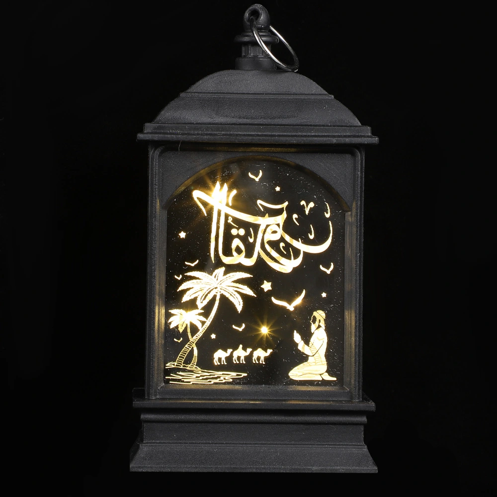 LED Eid Mubarak Lantern Decor Holiday Lamp Decor Muslim Ramadan Lighting Decoration