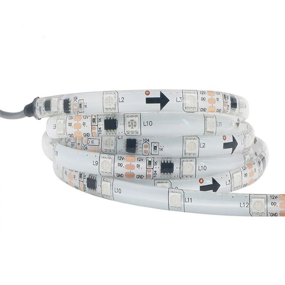 1PC 5M RGB LED Strip Light Kit LED Light Rope for Decoration TV Home