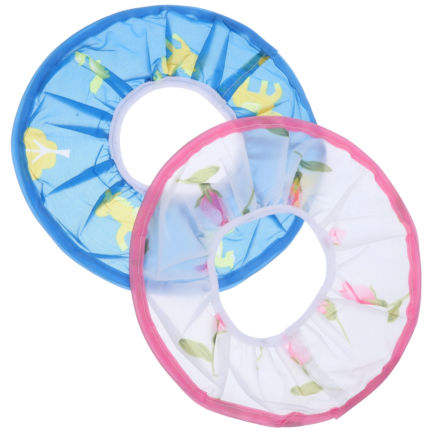 2pcs Adorable Baby Shampoo Hats Bath Hats Bathing Shower Headgear for Children