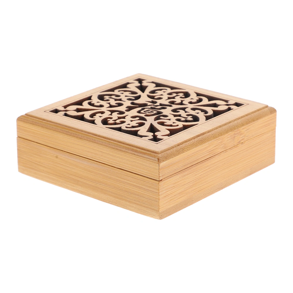 Household Aroma Burner Box Censer Adornment Exquisite Bamboo Incense Holder