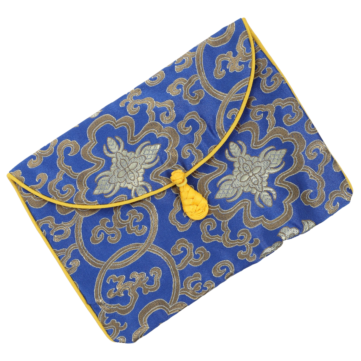 Embroidery Design Music Books Storage Bag Buddhist Scriptures Storage Container