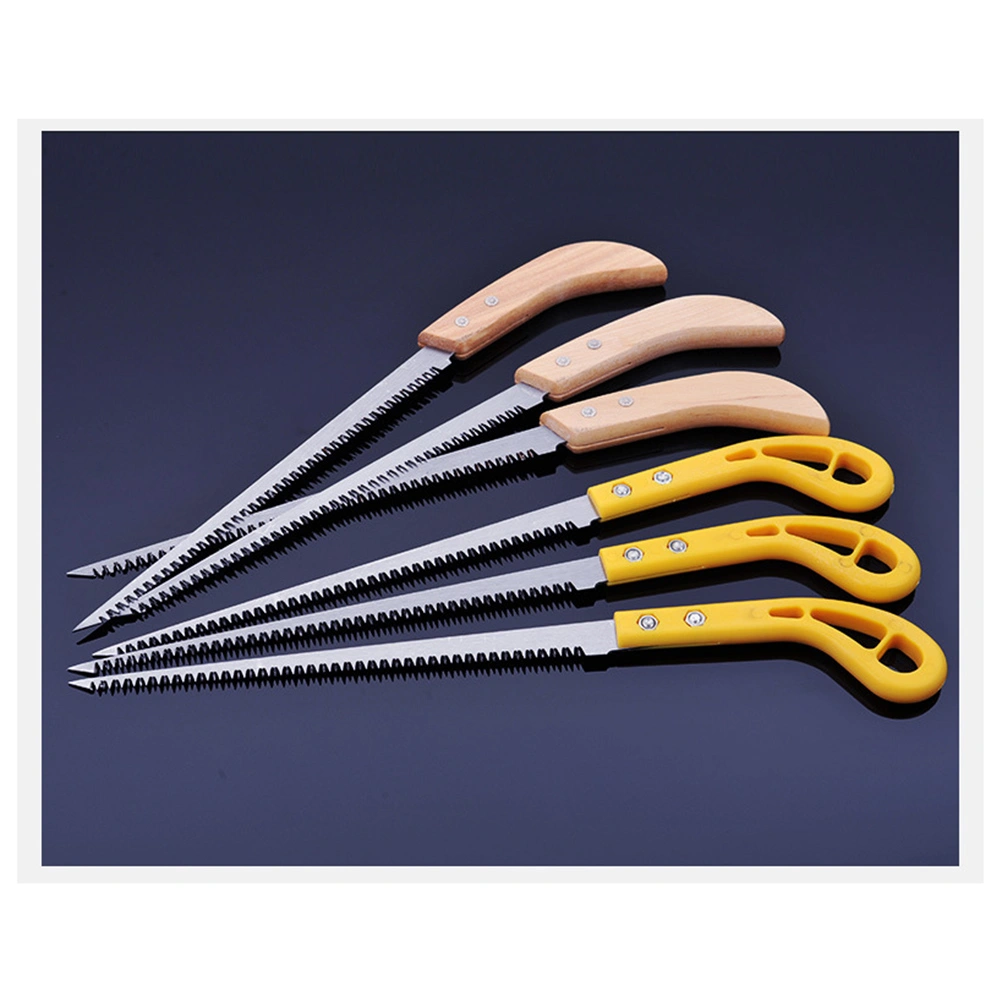 Hand Razor Wood Grip Sawing Trimming Pruning Cutting for Branches Trees Gardening Woodworking