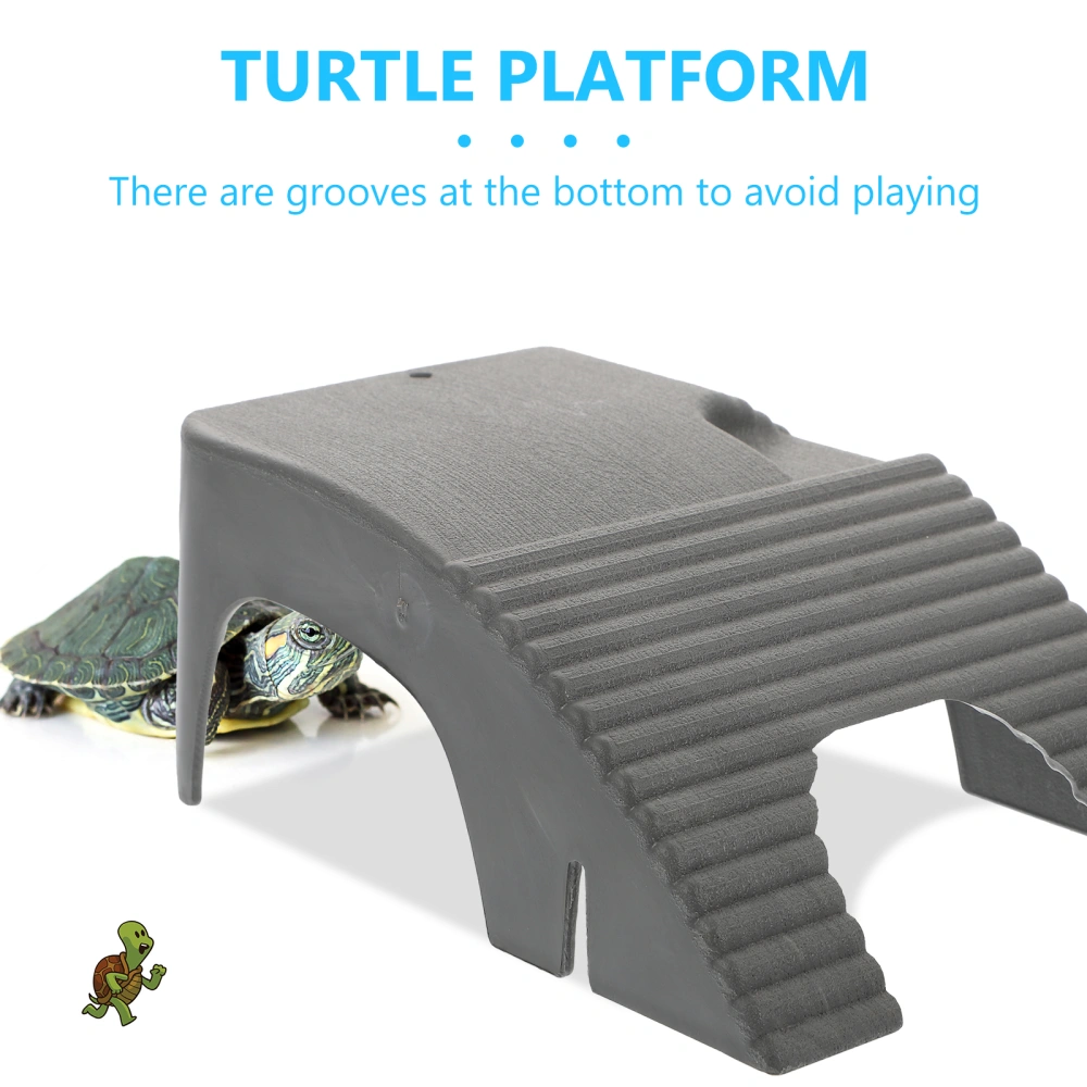 2pcs Simple Turtle Basking Platform Aquarium Decorations Turtle Climbing Stand