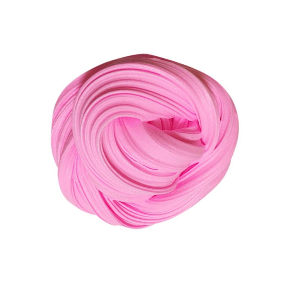 Fluffy Clay Floam Clay Stretchy and Non-sticky Sludge Toy Stress Relief Toy for Kids and Adults (Pink)