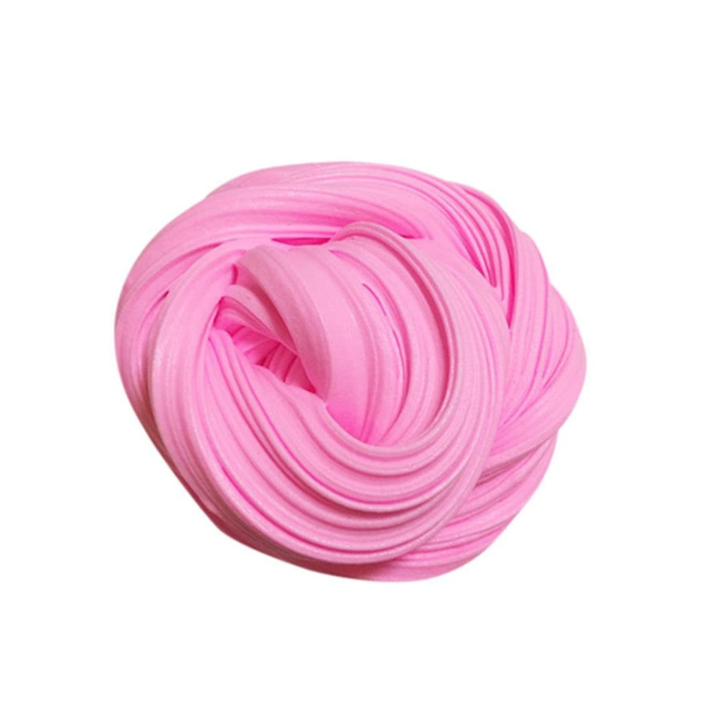 Fluffy Clay Floam Clay Stretchy and Non-sticky Sludge Toy Stress Relief Toy for Kids and Adults (Pink)