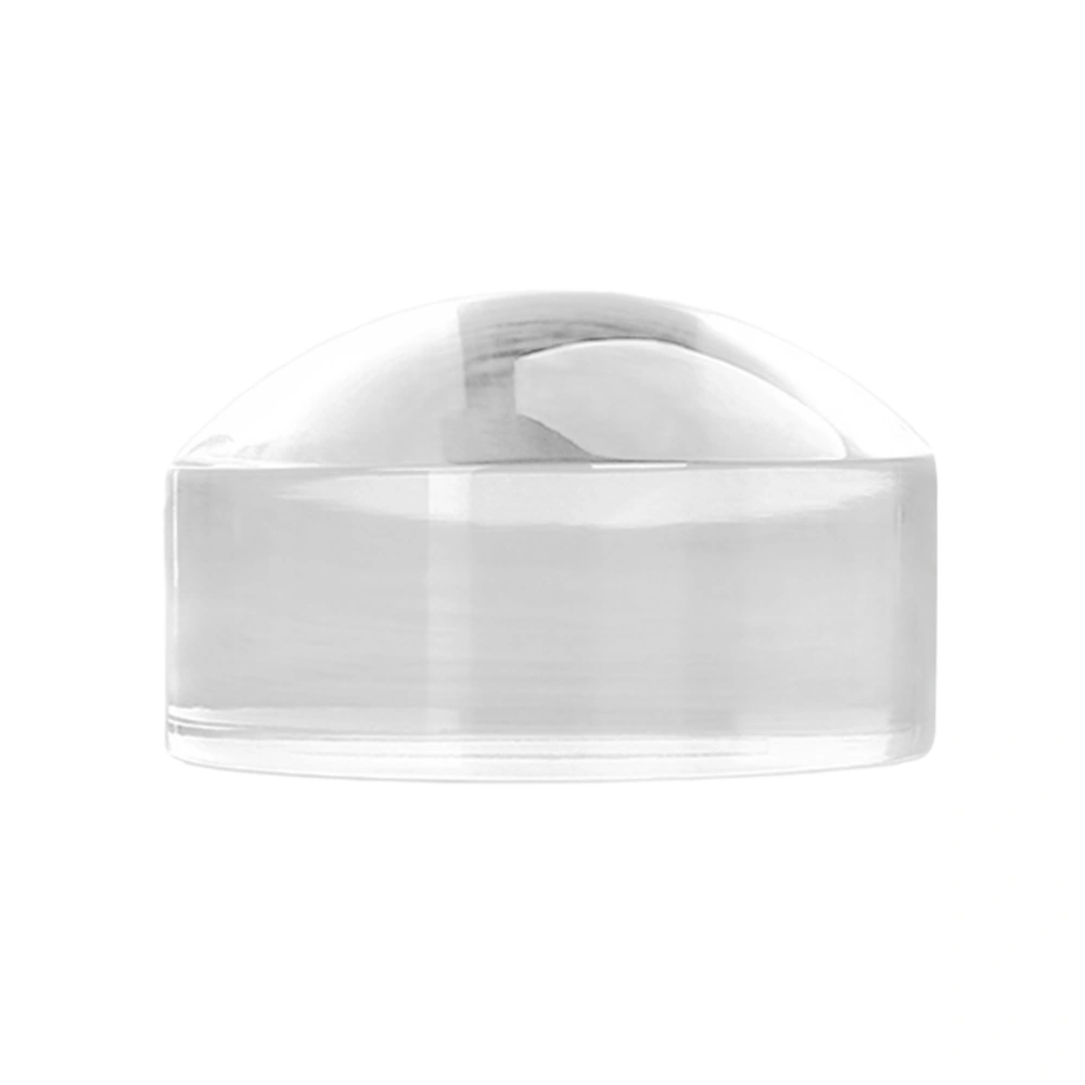 Magnifying Glass Dome 8X Acrylic Optical Magnifier Hemispherical Paperweight Magnifier