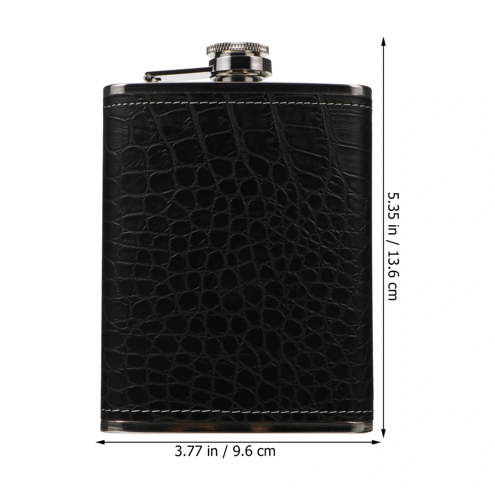 1 Set Pocket Alcohol Liquor Flask Vintage Style Portable Alcohol Flask Gift