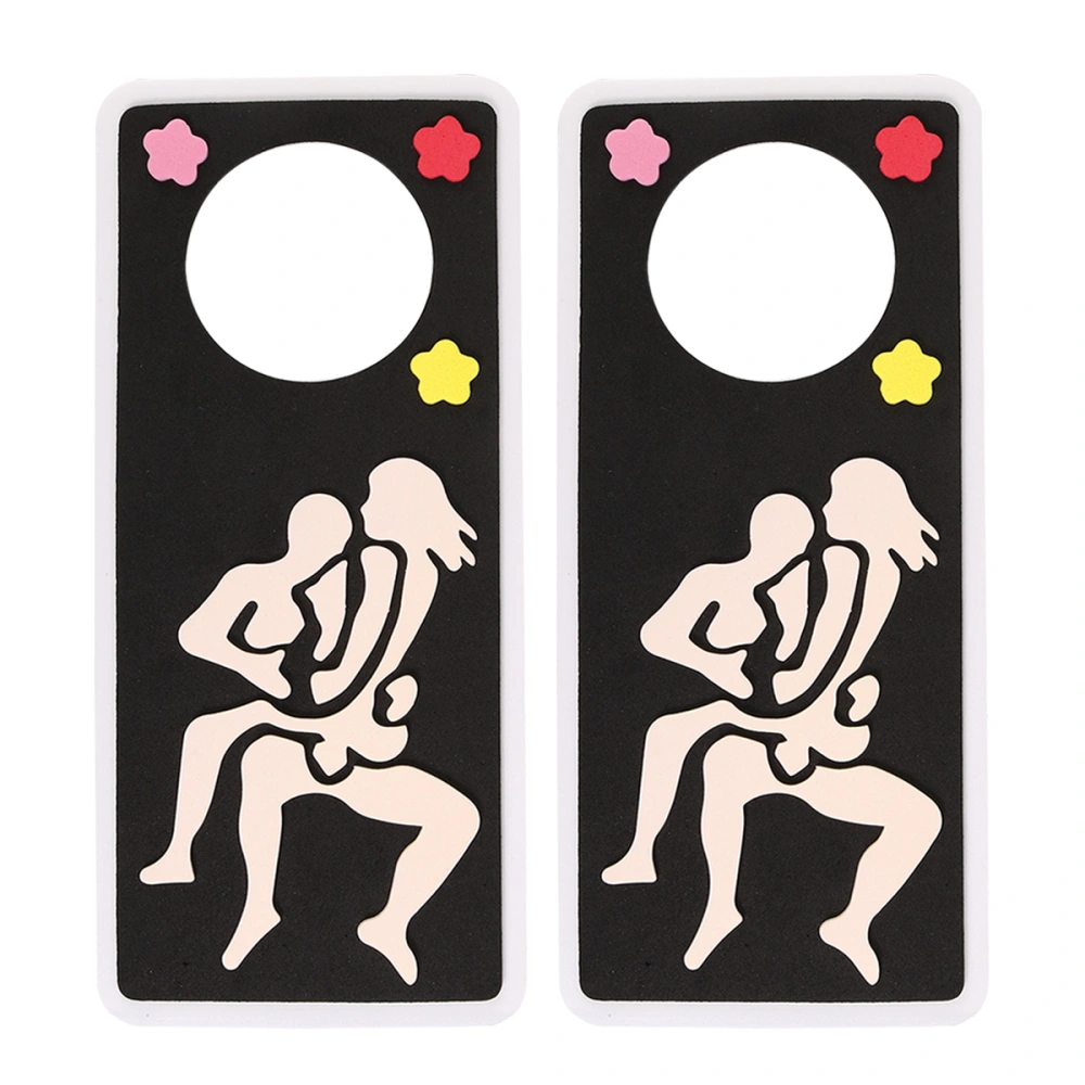 2pcs Creative Door Pendant Sexy Door Hanging Adornment Funny Door Board Ornament for Hen Party (8018)