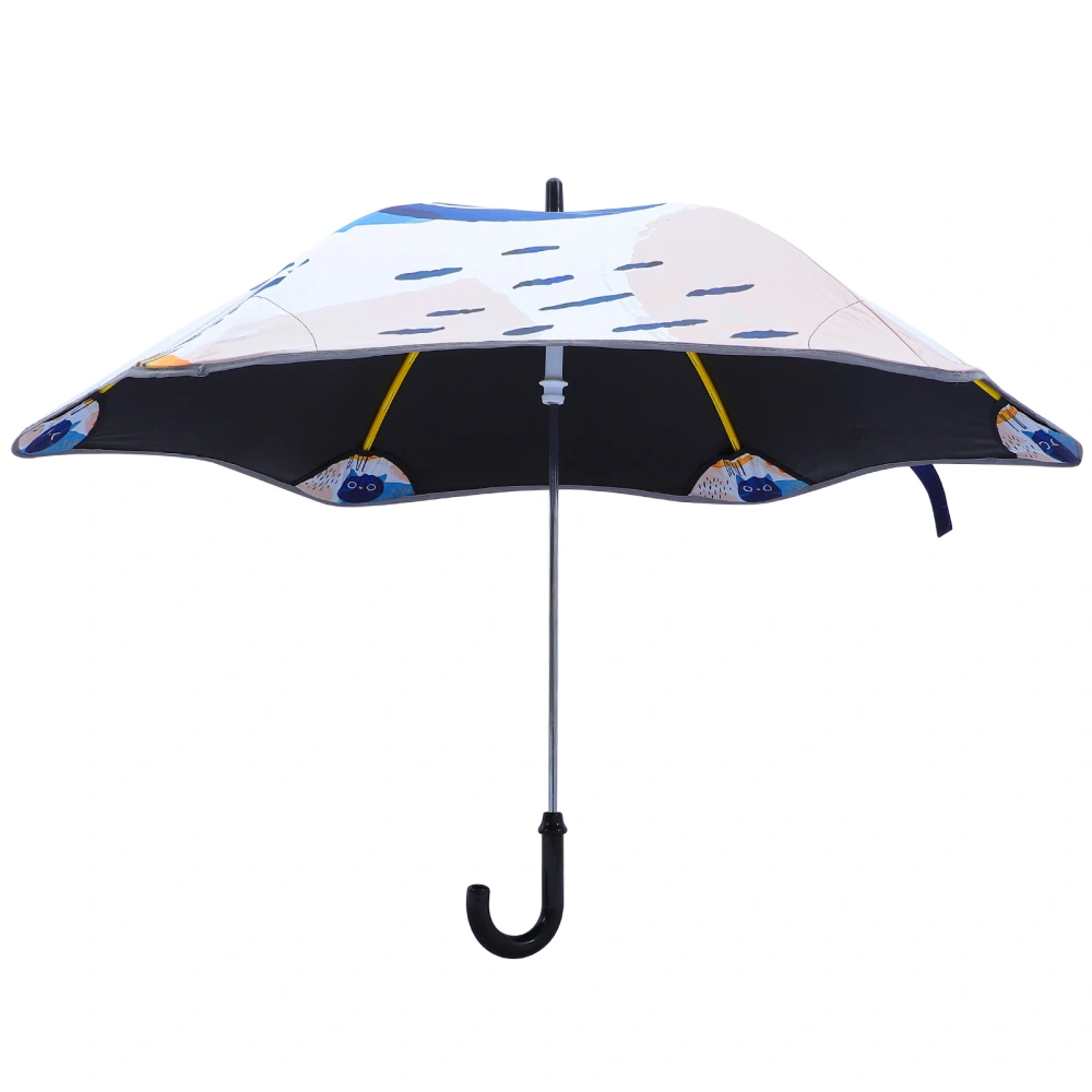 Round-corner Kids Umbrella Safe Children's Umbrella Windproof Toddler Umbrella