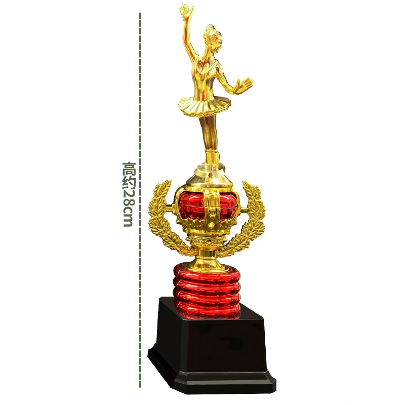 Ballet Dance Trophy 28cm Sports Trophy Children Dancing Ballet Trophy Decoration