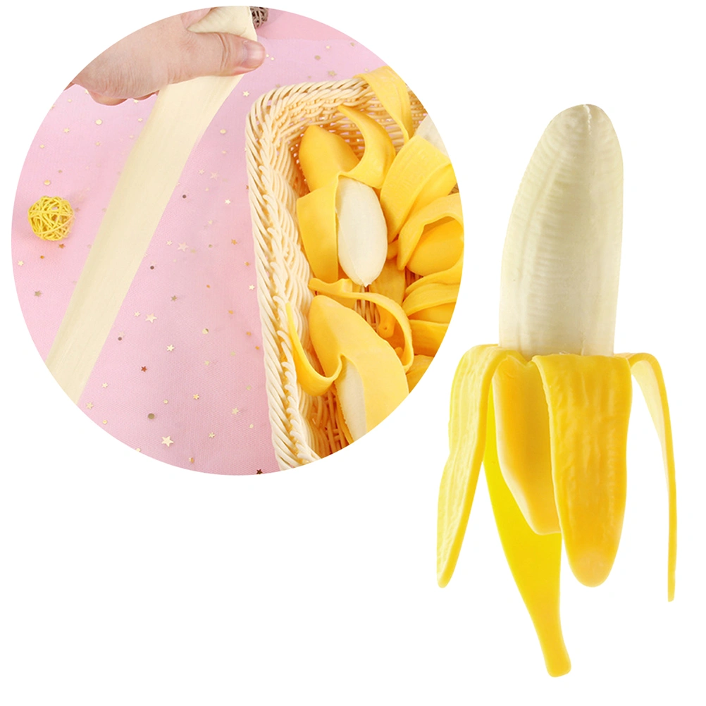 Peeled Banana Toy Prank Wacky Toys Squeezing Toys Stress Relief Toy April Fool's Toys