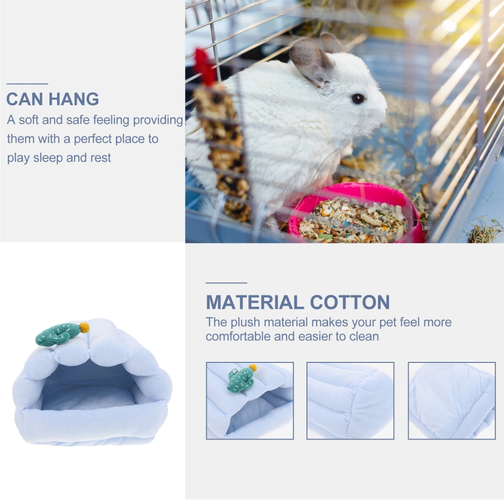 1Pc Winter Hamster Cotton Nest Lovely Guinea Pig Sleeping House Small Pet Nest