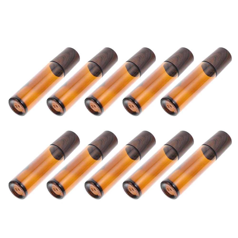 10Pcs Professional Perfume Bottles Multi-function Roll On Bottles Delicate Aroma Bottles