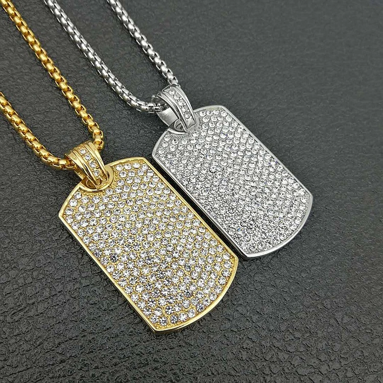 Fashion Unique Gold-plated Rhinestone Pendant