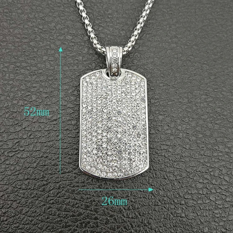 Fashion Unique Gold-plated Rhinestone Pendant