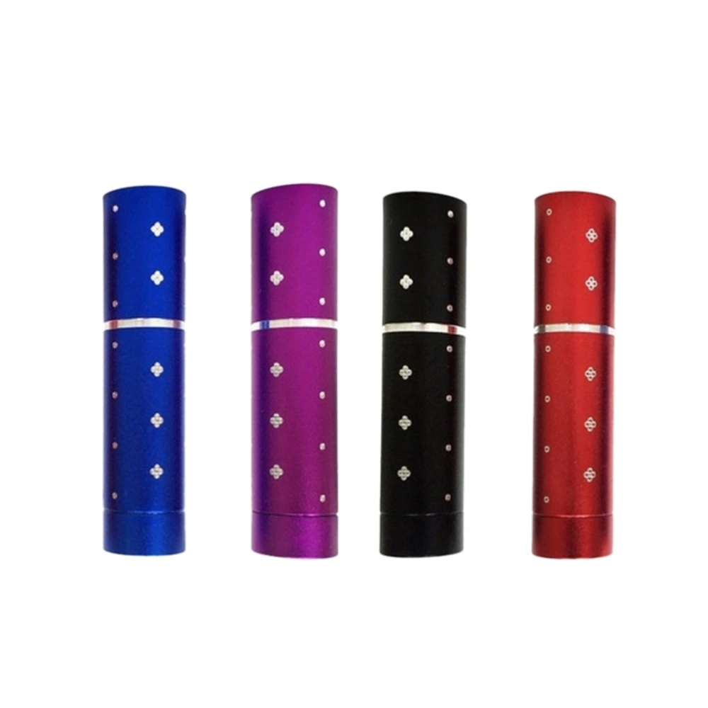Mini LED Flashlight Handheld Portable Home Use Outdoor Aluminium Alloy Flashlight (Random Color)