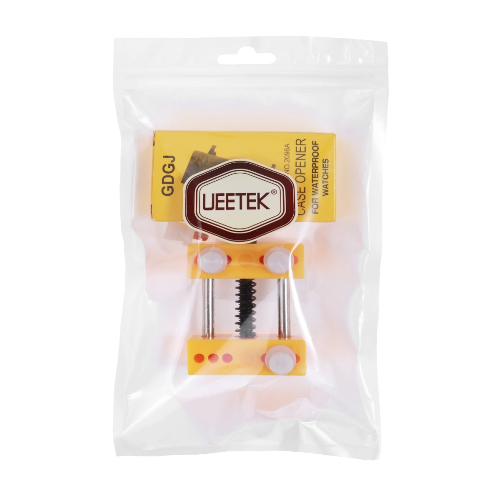 UEETEK 2PCS Watch Adjustable Opener Back Case Press Closer Remover Repair Watchmaker Tool and Watch Case Back Opener Repair Remover Holder Tool