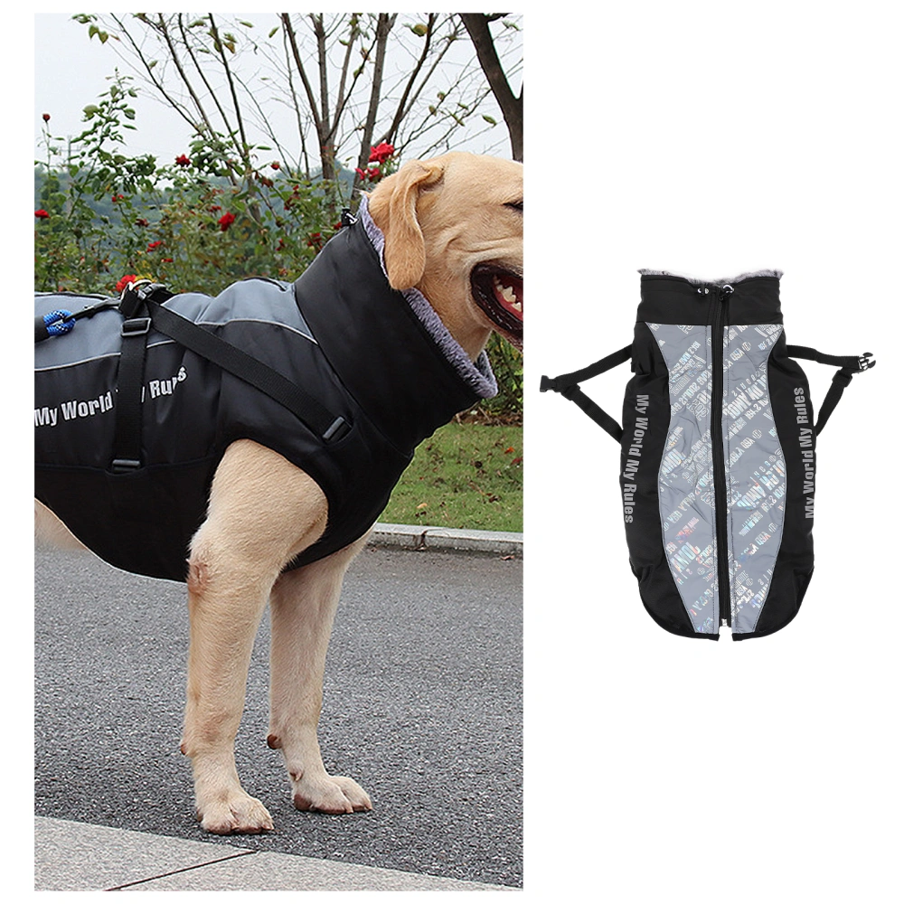 1PC Dog Winter Costume Dog Wearing Costume Apparel Clothes Durable Dog Coat