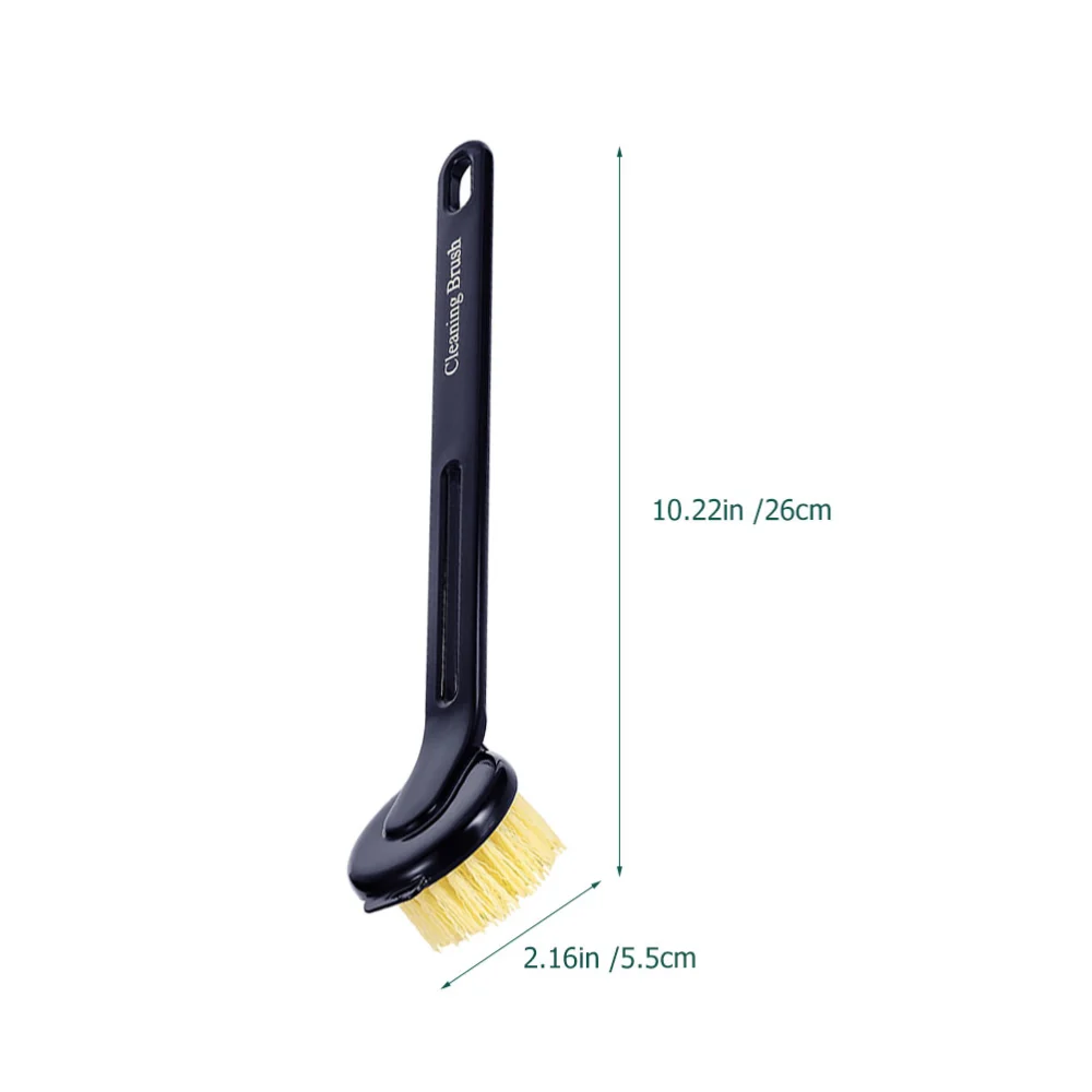 3Pcs Dish Brush with Handle Hanging Cleaning Brush Dish Washing Brush Pot Cleaning Brush