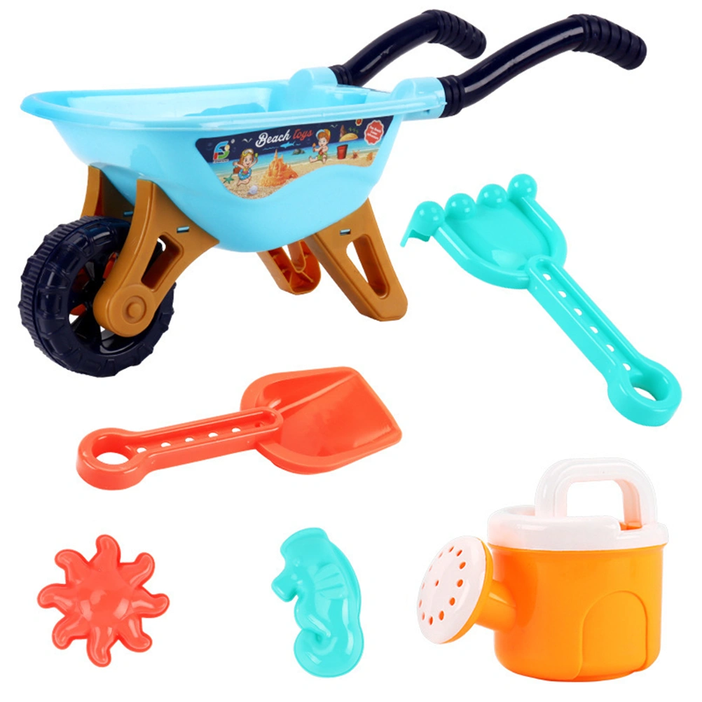 1 Set 6Pcs Summer Beach Toys Kids Seaside Playthings Plastic Funny Kids Toys