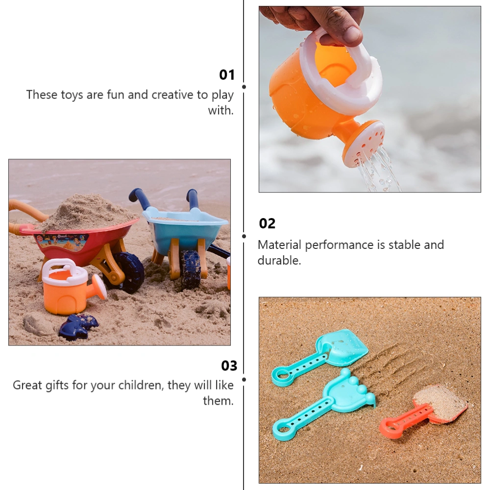 1 Set 6Pcs Summer Beach Toys Kids Seaside Playthings Plastic Funny Kids Toys