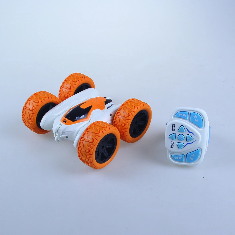 Car Toy Funny Auto Toy Educational Rotary Car Funny Vehicle Toy for Kid (Orange)