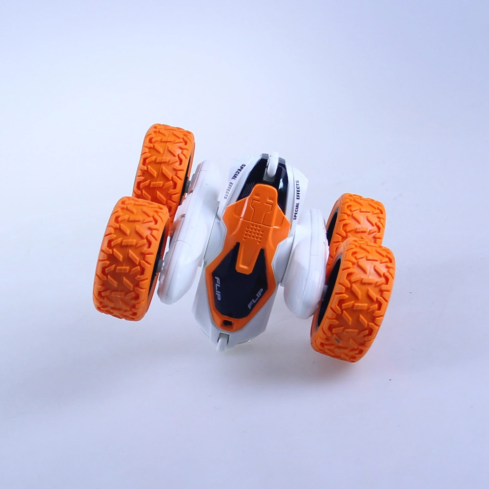 Car Toy Funny Auto Toy Educational Rotary Car Funny Vehicle Toy for Kid (Orange)