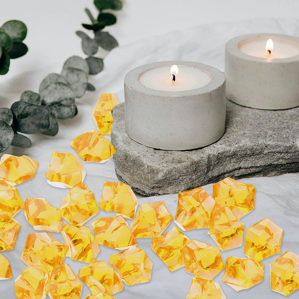 500pcs Acrylic Crystal Crushed Ice DIY Ice Rocks for Party Decoration Vase Filler