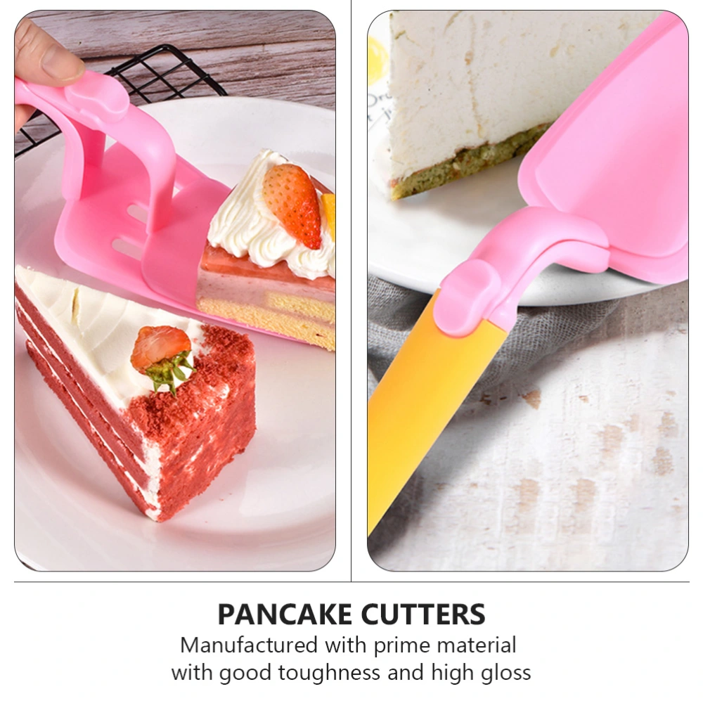 2 Pcs Detachable Sandwich Cutters Creative Cheese Shovels Exquisite Cake Shovels