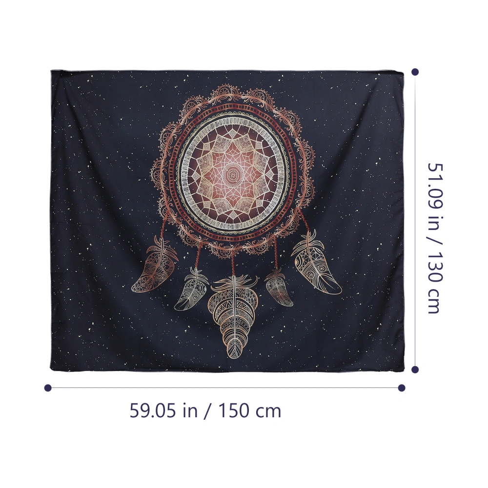 1Pc Particular Window Tapestry Delicate Background Cloth Practical Hanging Cloth
