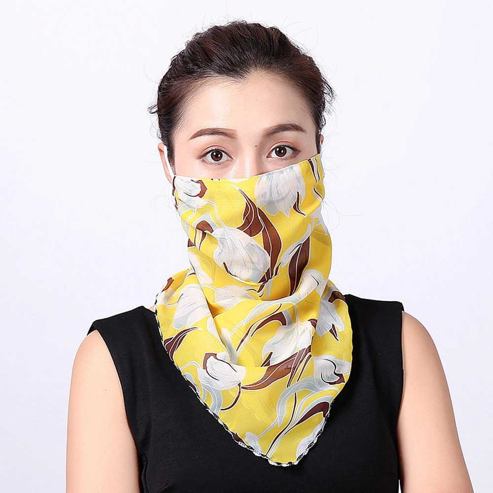 1Pc UV-proof Mask Outdoor Sun Protection Scarf Turban Mask Scarves Windproof Cycling Riding Hiking Neck Bandanas Head Scarf Masks Headband