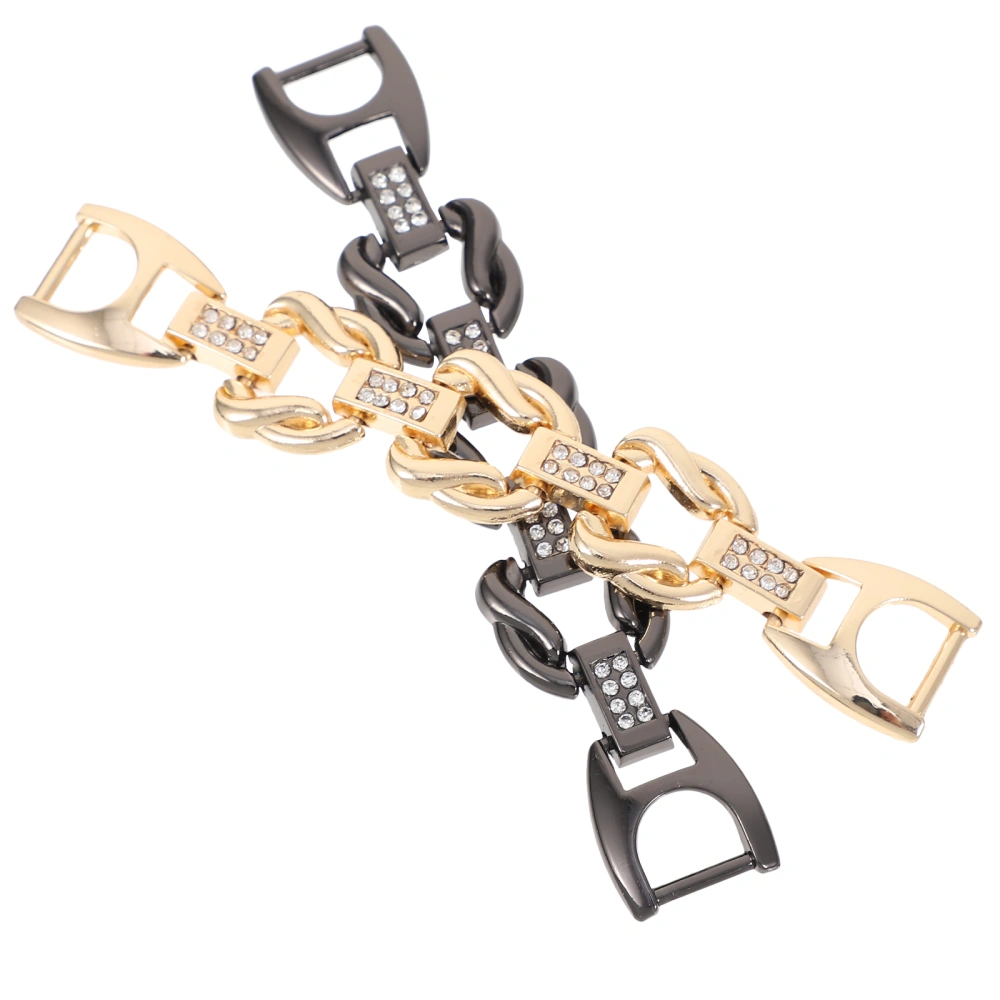 2pcs Alloy Tighten Clips Useful Stylish Clasps Fashionable Handbag Clips