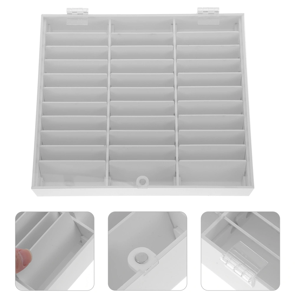 Nail Tips Box Fake Nail Tips Display Box Nail Diamonds Holders 33 Grids Box